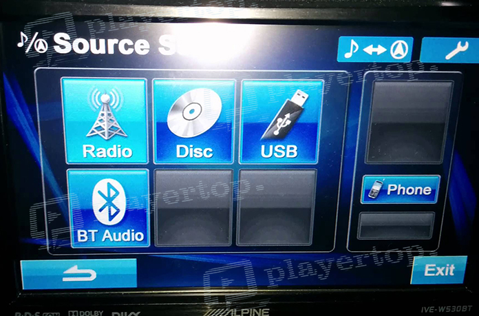 Autoradio Alpine Bluetooth